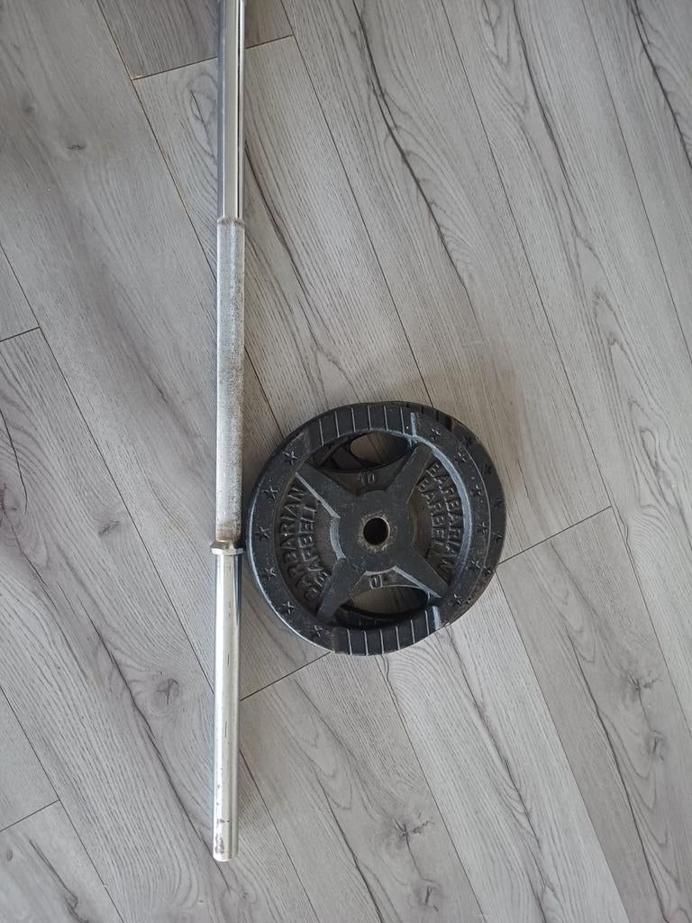 Halterstang / schijven, Sport en Fitness, Ophalen, Halterstangen