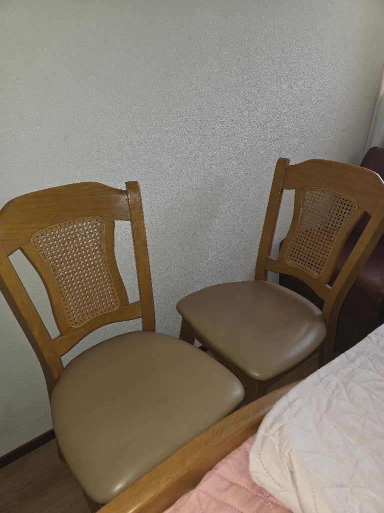 4 Eetkamer / keukenstoelen, Huis en Inrichting, Stoelen, Ophalen, Gebruikt, Overige kleuren, Vier