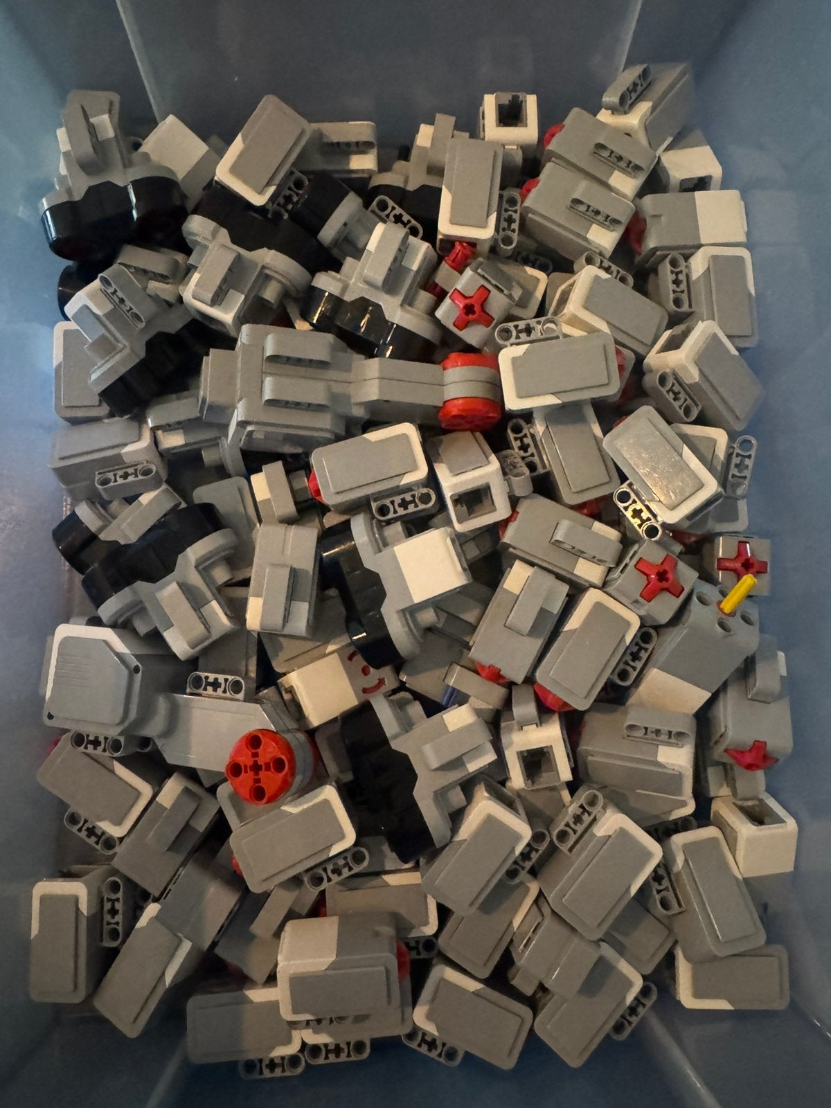 Grote partij LEGO Mindstorms EV3 sensoren/motoren, Ophalen of Verzenden, Gebruikt, Overige merken