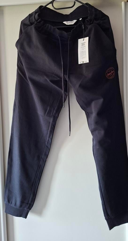 Jack & Jones Heren Joggingbroek - Maat L - Nieuw, Ophalen of Verzenden, Nieuw, Maat 52/54 (L), Blauw