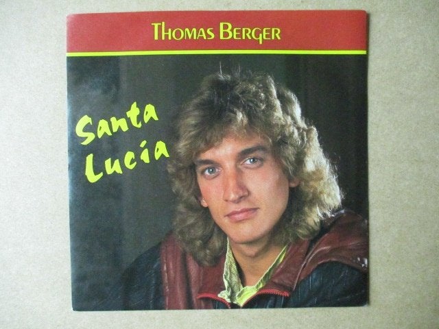 s1228 thomas berger - santa lucia, Ophalen, Gebruikt, 7 inch, Overige genres