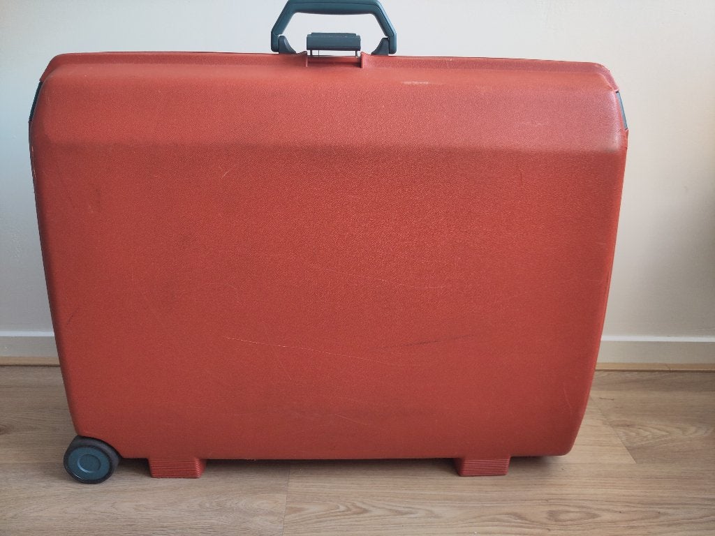 Stevige kunststof koffer  Samsonite, Ophalen, Gebruikt, Hard kunststof, 45 tot 55 cm