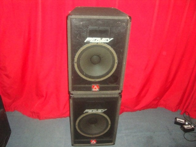 Gebruikt: Peavey Eurosys 2 speakerset, Overige merken, 120 tot 150 watt, Speakerset, Ophalen of Verzenden