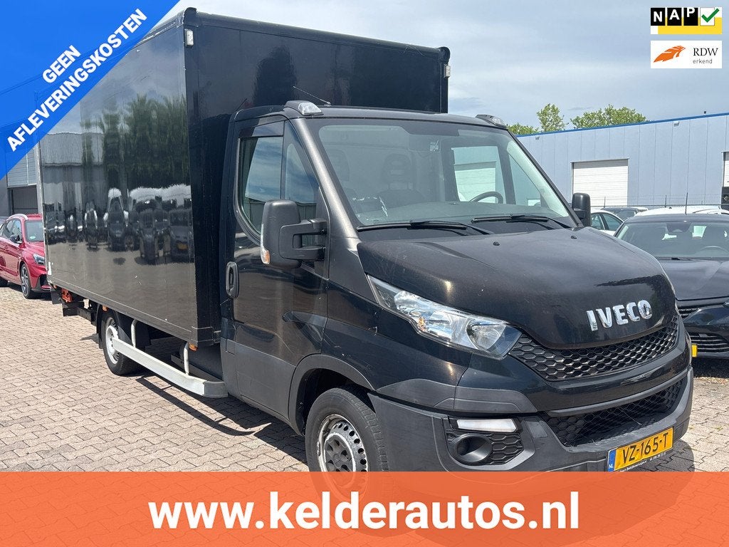 Iveco 35S14N Bakwagen met slechts 58.800KM!, Gebruikt, 4 cilinders, Zwart, Origineel Nederlands