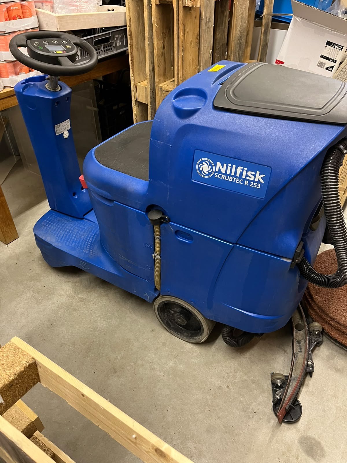 Schrobmachine, Ophalen, Gebruikt, Schrobmachine