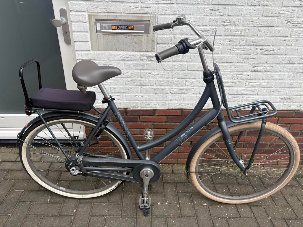 Cortina U5 Transportfiets Dames, Fietsen en Brommers, Fietsen | Dames | Damesfietsen, Terugtraprem, Ophalen, Overige merken, 53 tot 56 cm