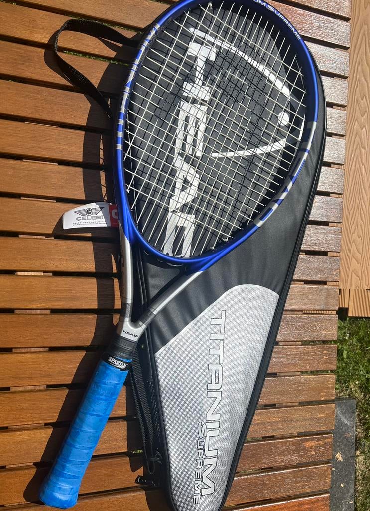 Head Titanium S1 supreme Grip L5 zgan tennisracket, Ophalen of Verzenden, Zo goed als nieuw, Head, Racket