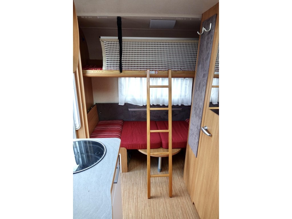Knaus Sport 400 LK 2012 Stapelbedden Mover Luifel Fietsrek, Dwarsbed, Bedrijf, Treinzit, 750 - 1000 kg