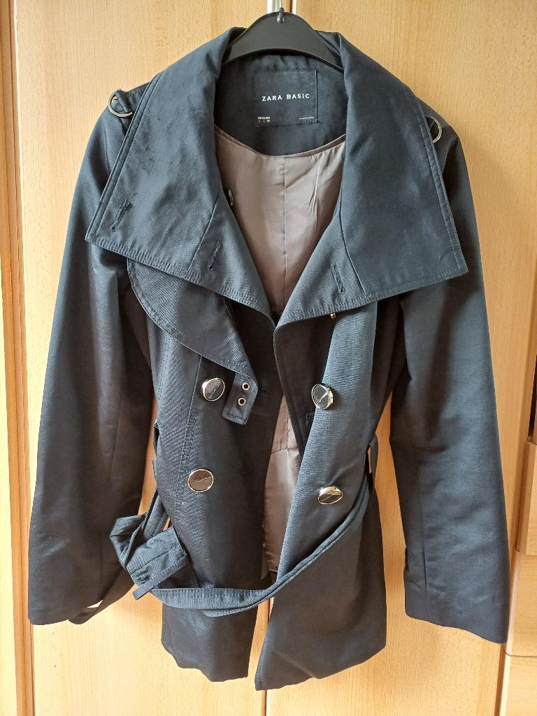 Jas en blazer/jas van zara maat L, Kleding | Dames, Maat 38/40 (M), Zwart, Ophalen of Verzenden, Zara Basic