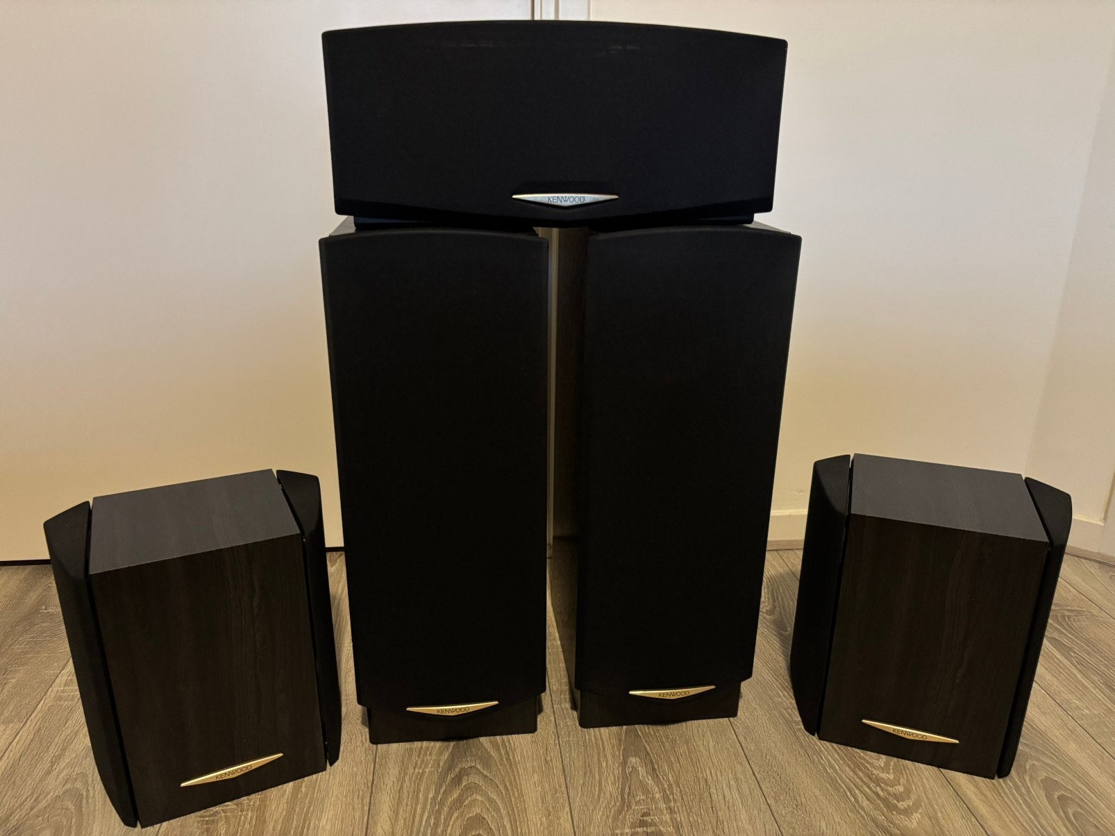 Kenwood 21 serie speakerset, Speakerset, Zo goed als nieuw, Geschikt voor surround/home cinema, Ophalen