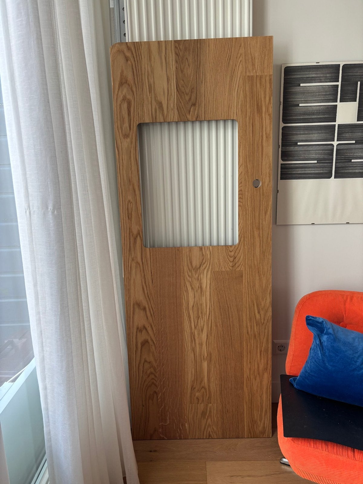 Ikea eikenfineer keukenblad, Ophalen, Nieuw, Minder dan 100 cm