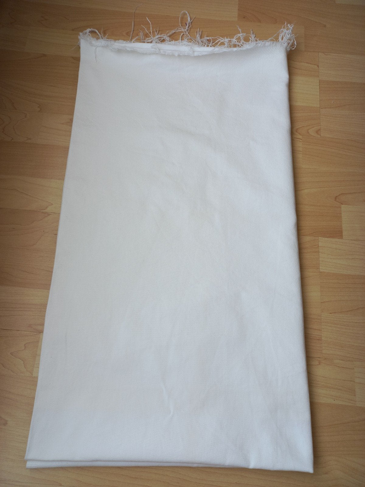 Stevige Witte Keper Katoen.. 143 L x 155Br., 120 cm of meer, Ophalen of Verzenden, Katoen, Nieuw