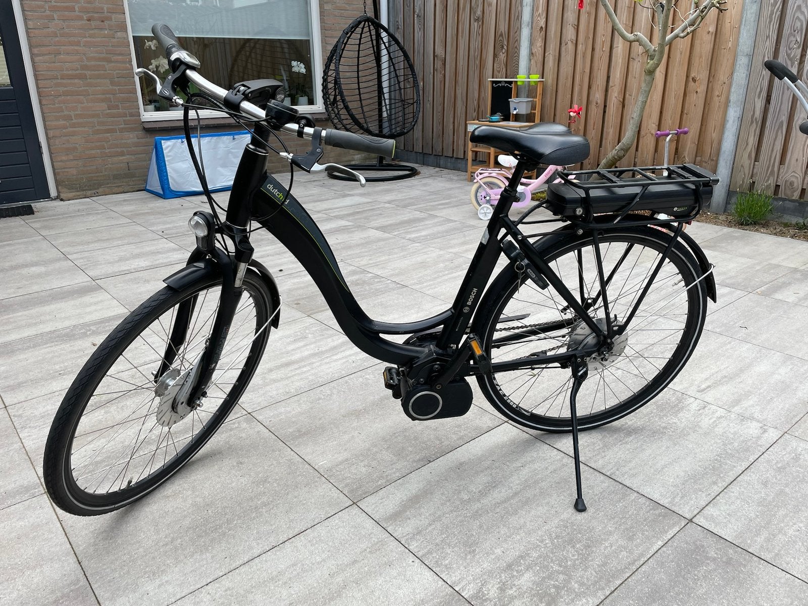 Elektrische Fiets Dutch ID e-bike met Bosch middenmotor, 51 tot 55 cm, Ophalen, Gebruikt, Overige merken