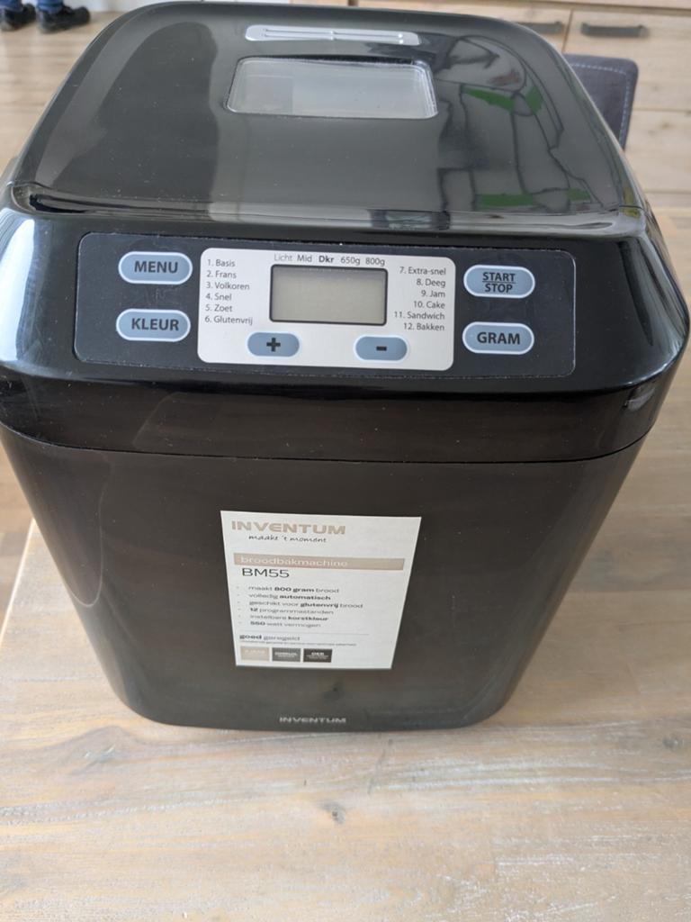 Broodbakmachine Inventum BM 55, Witgoed en Apparatuur, Broodbakmachines, Ophalen of Verzenden, Zo goed als nieuw