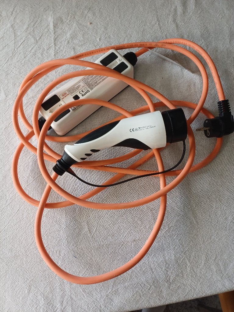 auto laadkabel stopcontact, Auto diversen, Laadpalen, Ophalen, Zo goed als nieuw, Laadkabel
