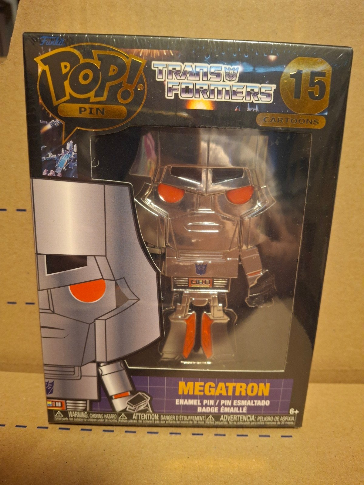 Transformers Funko Pop! Pin Megatron - Nieuw in doos, Verzamelen, Transformers, Ophalen of Verzenden