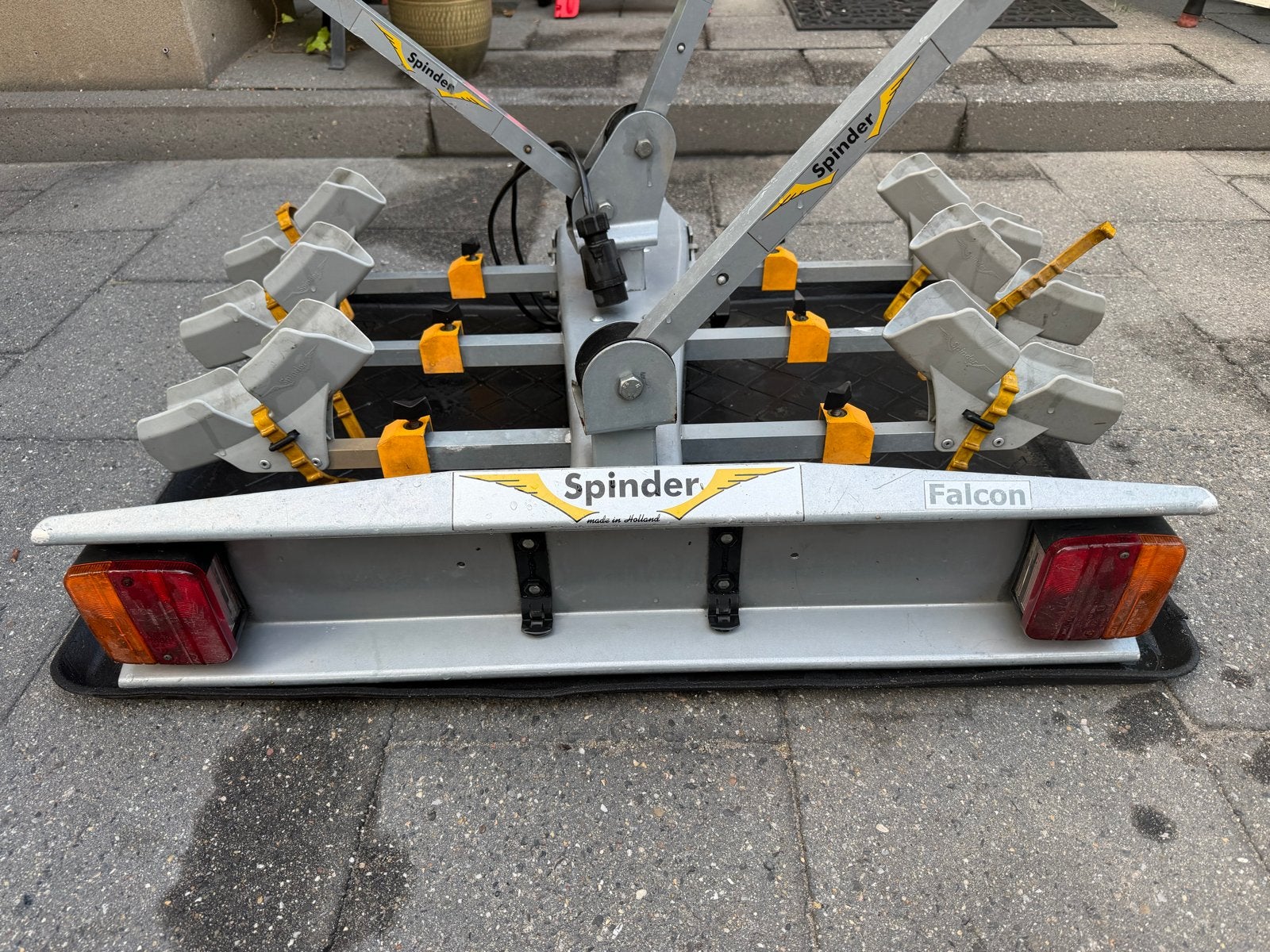 Nette Spinder Falcon fietsendrager voor 3 fietsen, Ophalen, 3 fietsen of meer, Gebruikt, Trekhaakdrager