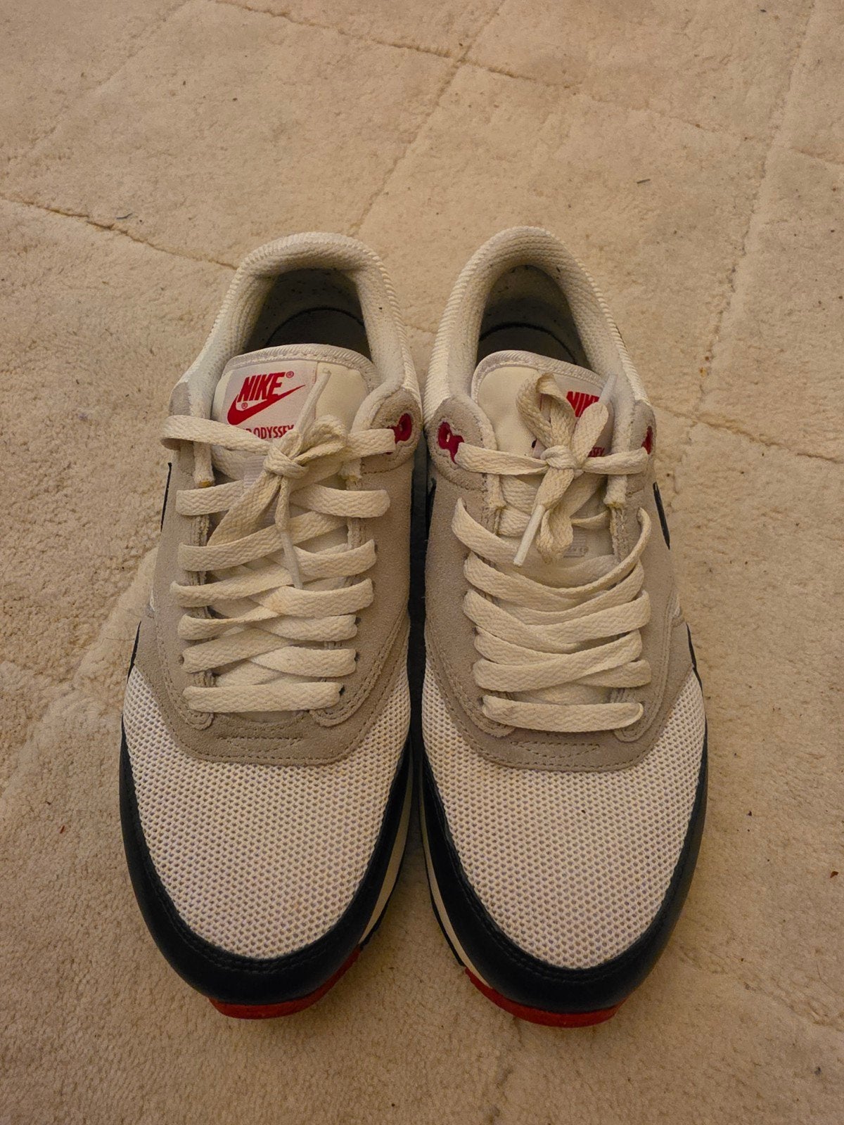Nike Odyssey React sneakers - Maat 40, Ophalen of Verzenden, Gedragen, Wit
