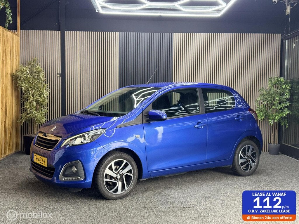 Peugeot 108 1.0 e-VTi Blue Lease Executive| Achteruit Camera, Auto's, Voorwielaandrijving, Stof, Gebruikt, Start-stop-systeem