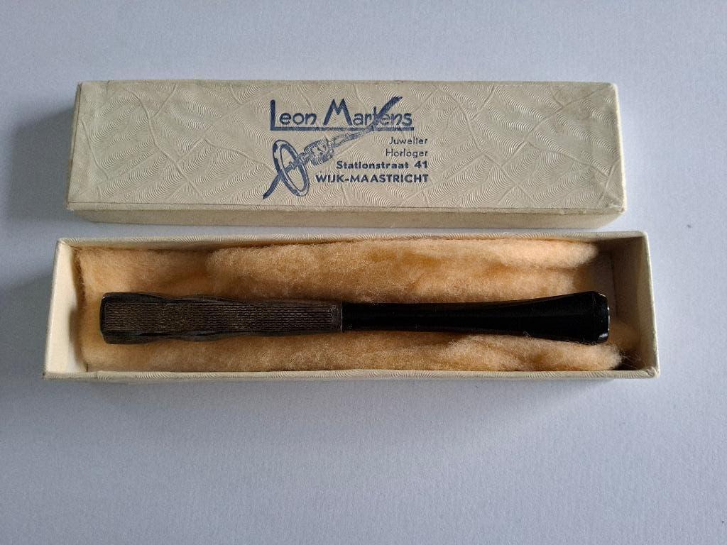Sigarettenpijpje verguld zilver, Ophalen of Verzenden, Gebruikt, Overige typen
