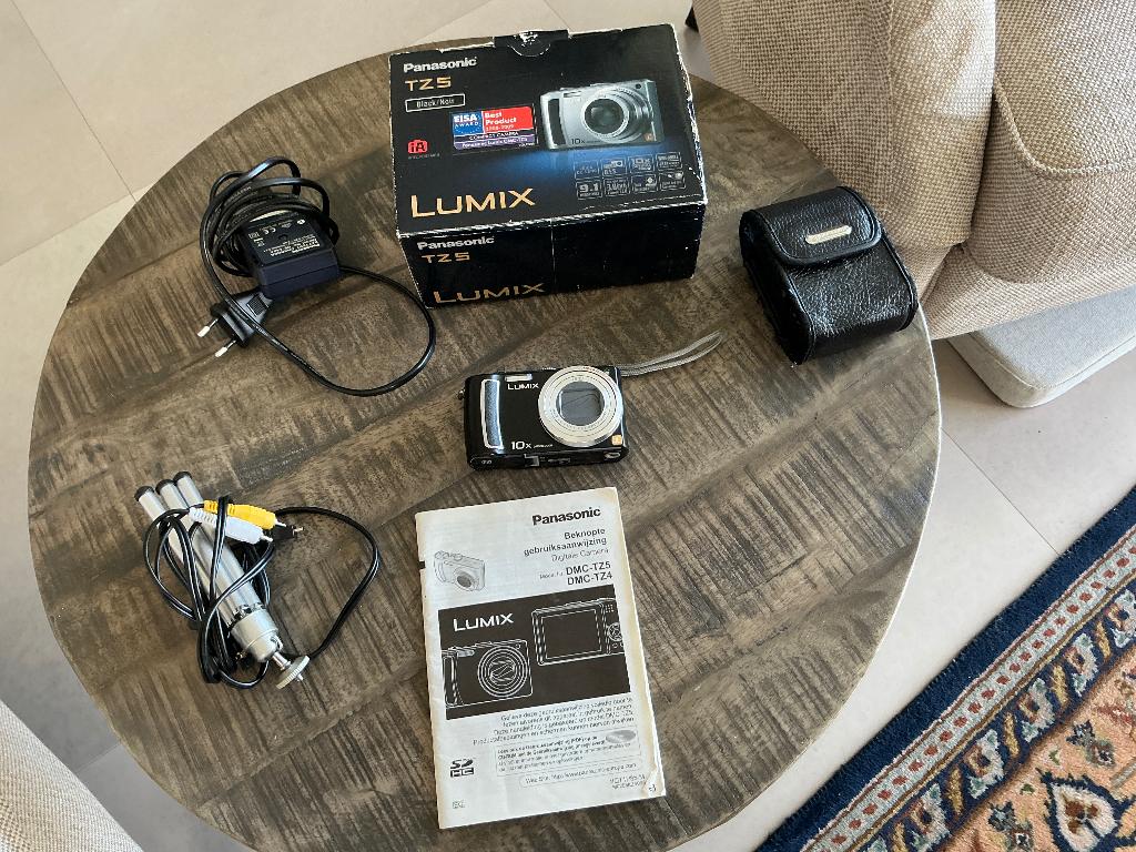 Panasonic camera DMC-TZ5, Audio, Tv en Foto, Fotocamera's Digitaal, Ophalen, Gebruikt, Compact, Overige Merken