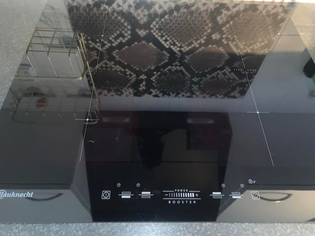Bauknecht Inductiekookplaat (51x58 cm) met Flexi Cook, Witgoed en Apparatuur, Kookplaten, Ophalen, 4 kookzones, Zo goed als nieuw