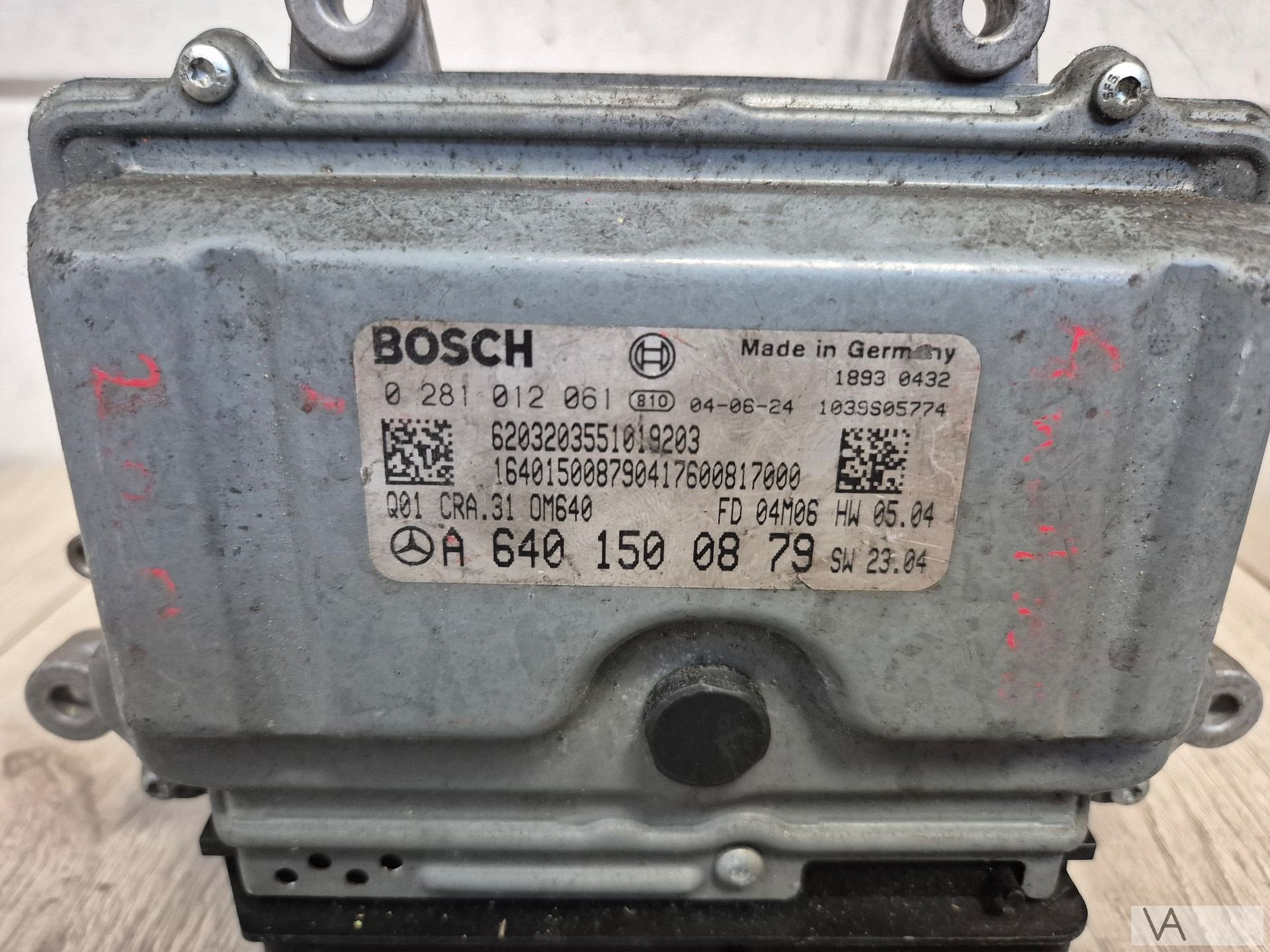 ECU motorcomputer van Mercedes A W169 / B W245 a6401500879, Gebruikt, -, Ophalen of Verzenden, -