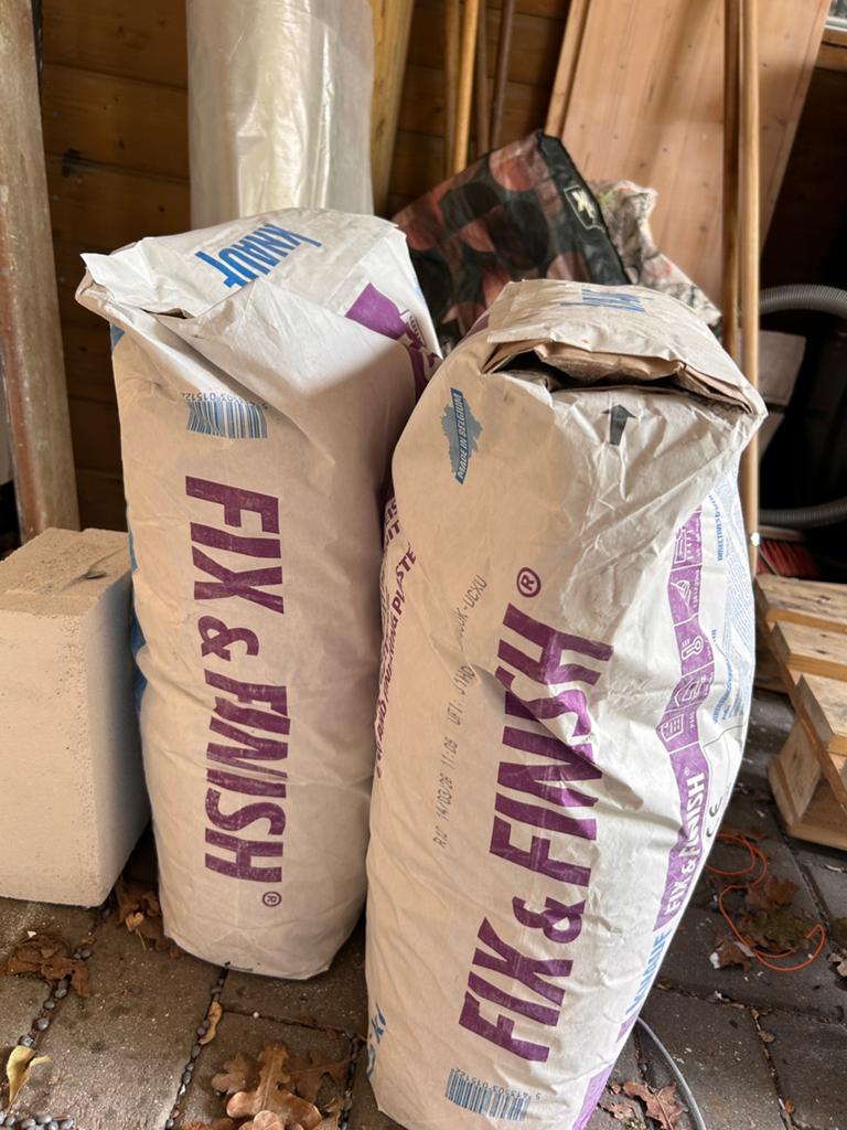 Knauf stuc- en pleistermateriaal, Doe-het-zelf en Verbouw, Ophalen of Verzenden, Nieuw