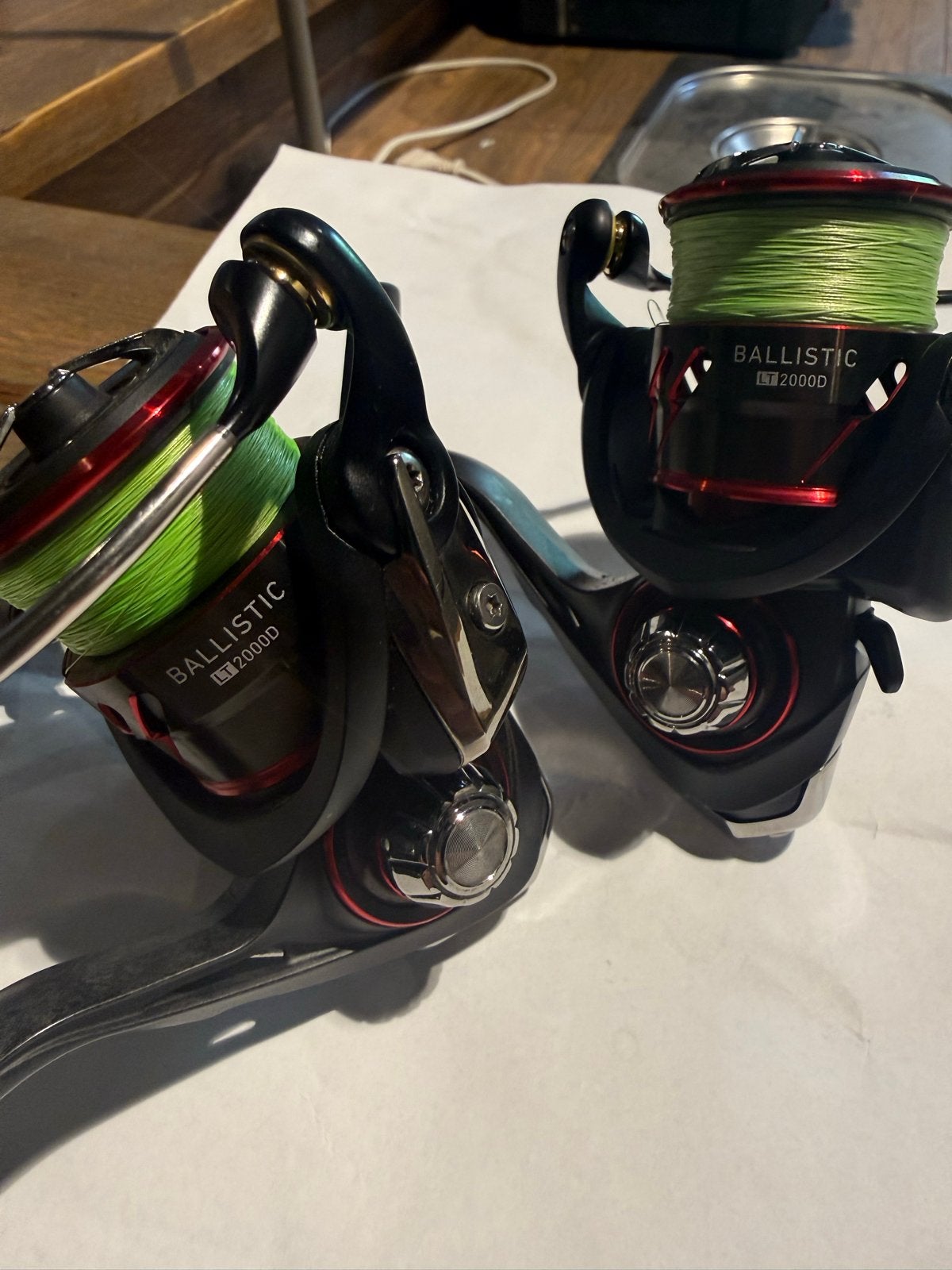 Daiwa Ballistic LT 2000D Molen - Lichtgewicht en Sterk, Watersport en Boten, Ophalen, Nieuw, Molen