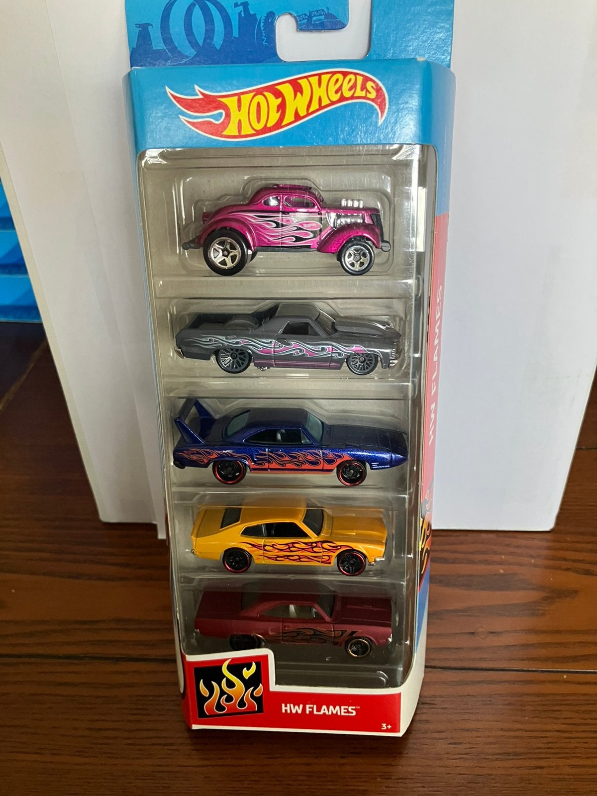 Hot Wheels Flames  5 Pack, Ophalen of Verzenden, Nieuw