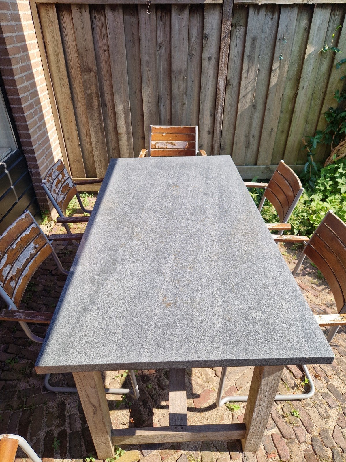 Granieten blad, Ophalen, Gebruikt, Rechthoekig, Overige materialen