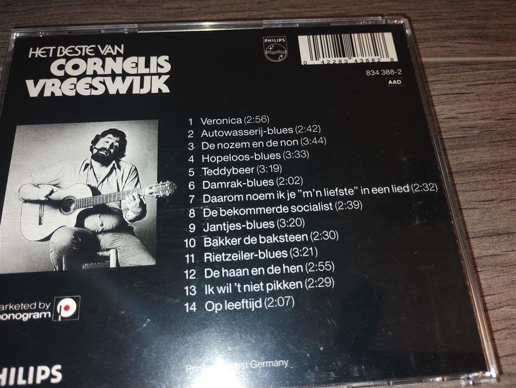 Cornelis Vreeswijk ‎- Het Beste Van, Ophalen of Verzenden, Zo goed als nieuw, Levenslied of Smartlap