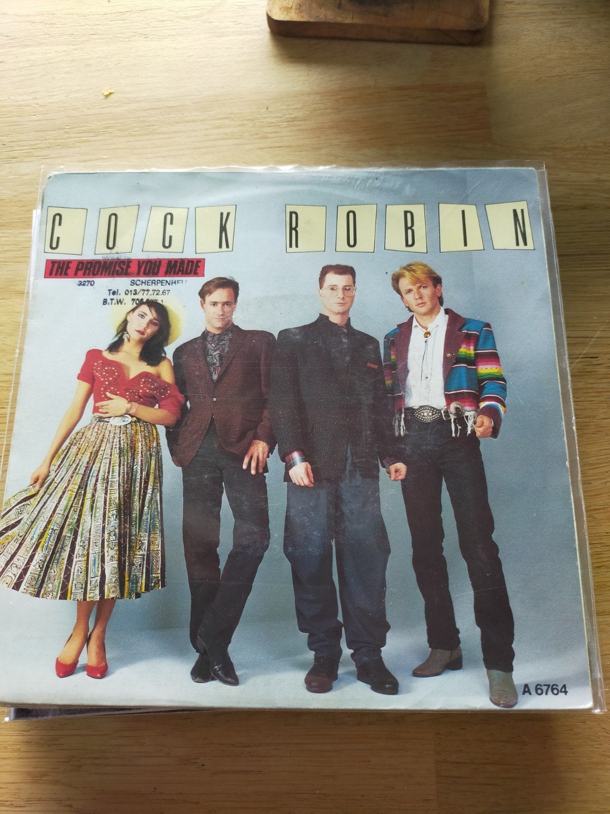 Cock Robin , the promise you made, Ophalen of Verzenden, Zo goed als nieuw, Pop