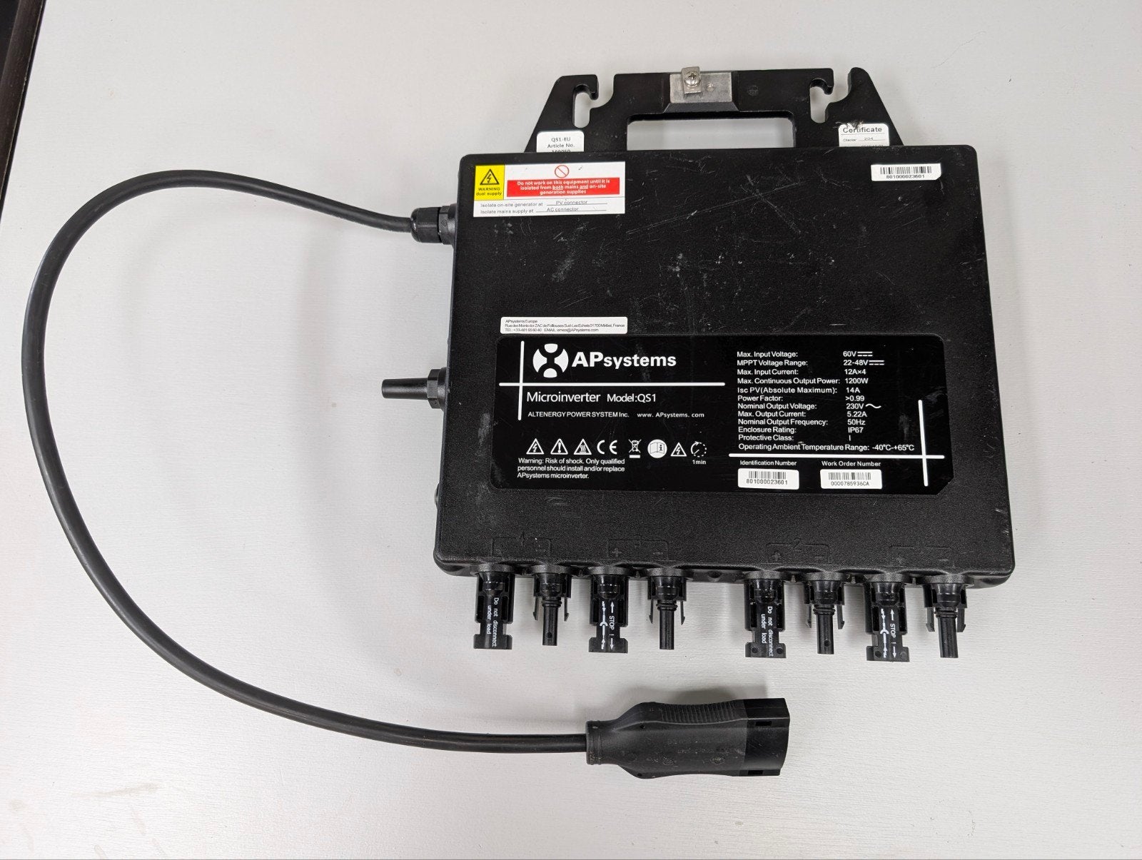 APSystems Micro-omvormer QS1, Ophalen of Verzenden, Gebruikt, Overige typen