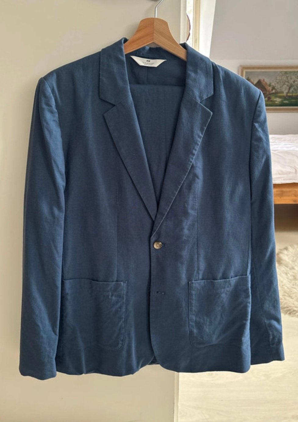 Linnen pak maat 170/14+, Kinderen en Baby's, Kinderkleding | Maat 176, Ophalen of Verzenden, Zo goed als nieuw, Jongen, Overhemd of Blouse