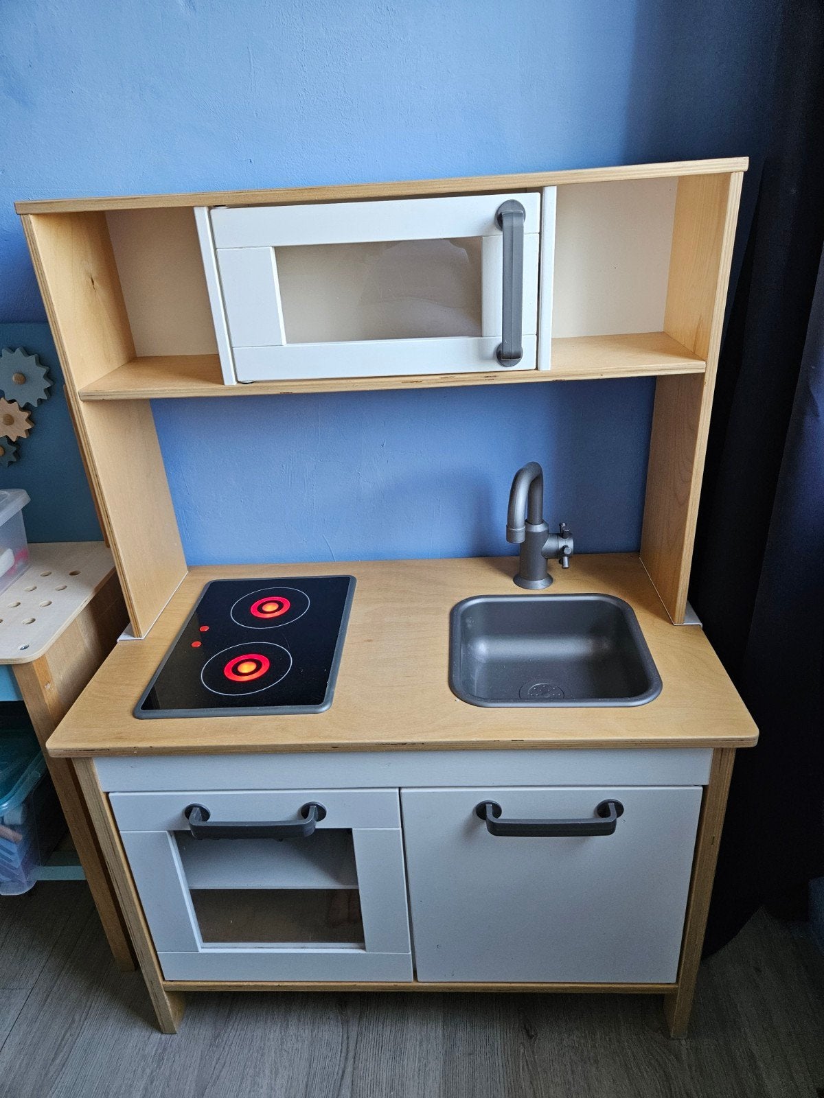 IKEA Duktig Speelkeuken met heel veel accessoires, Ophalen, Gebruikt, Knutselen, Met licht