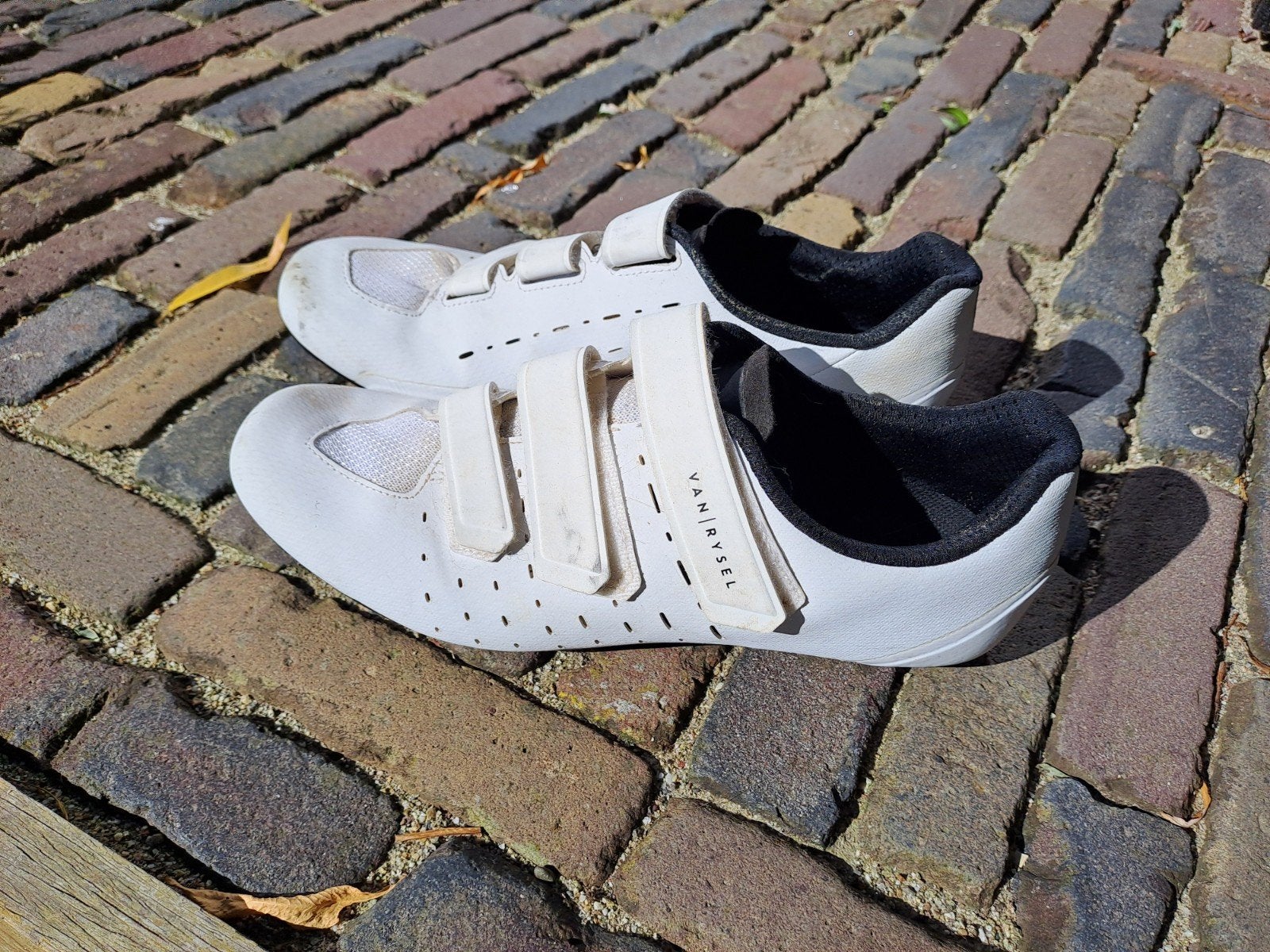 Lichtgewicht wielrenschoenen maat 45 met klittenband, Ophalen of Verzenden, Gebruikt, Kleding