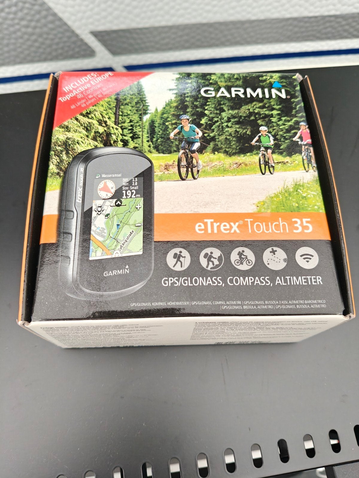 Garmin eTrex Touch 35 GPS/GLONASS/Kompas/Altimeter, Ophalen of Verzenden, Nieuw