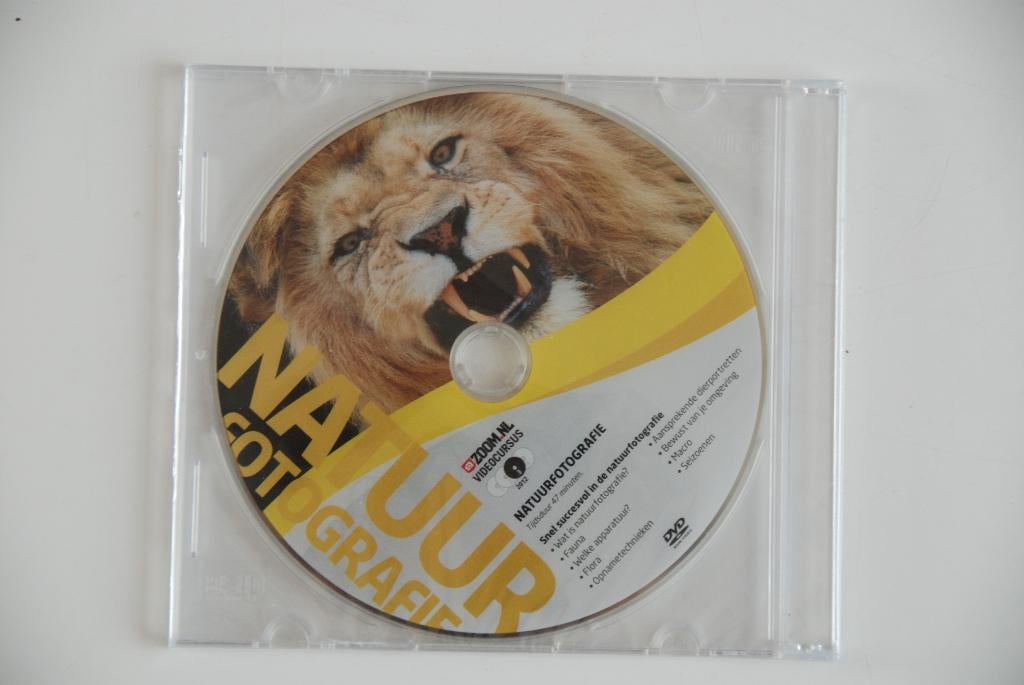 Cursus Natuur Fotografie op DVD National Geographic Giesbers, Alle leeftijden, Verzenden, Nieuw in verpakking, Wetenschap of Techniek
