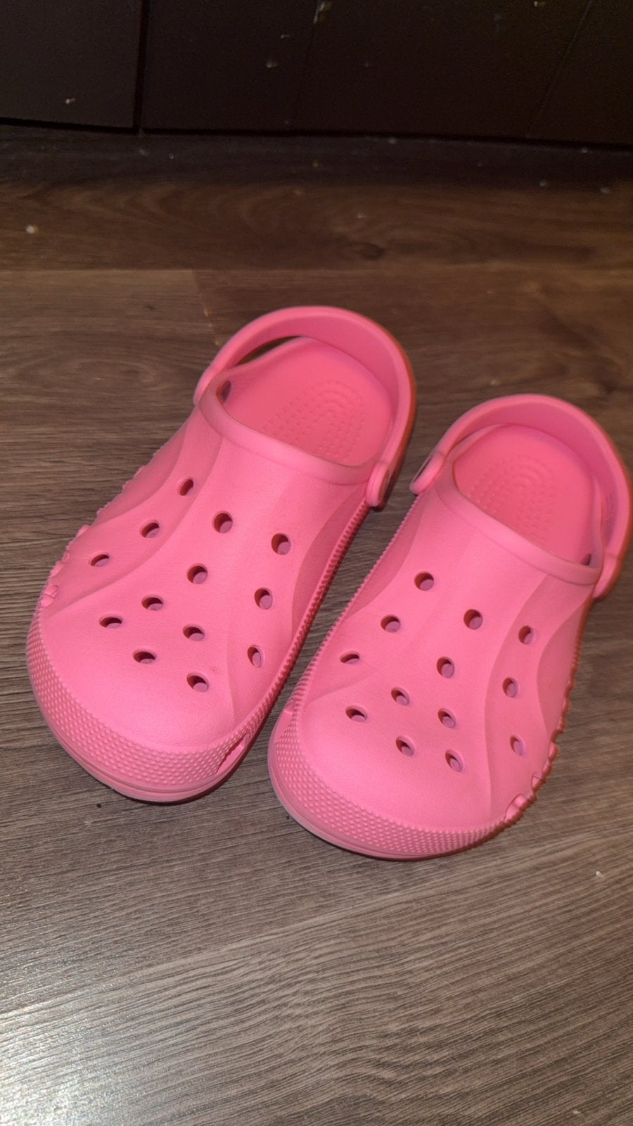 Roze Crocs - Maat 43, Kleding | Dames, Schoenen, Ophalen of Verzenden, Gedragen, Roze, Slippers