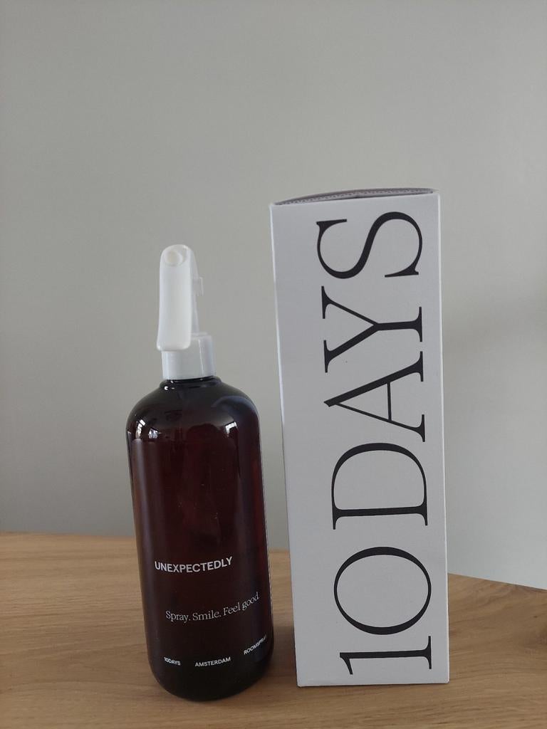 10Days Roomspray Unexpectedly Nieuw, Ophalen of Verzenden, Nieuw