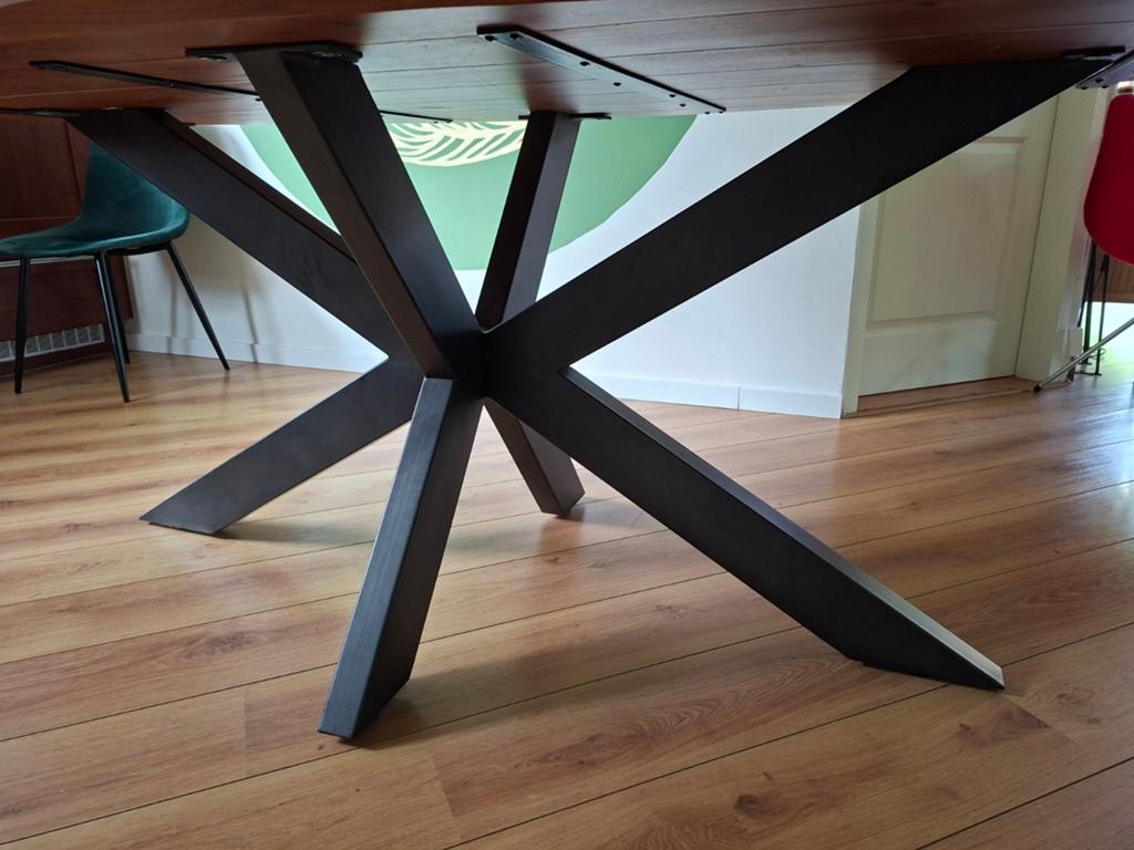 Matrix tafelpoot onderstel 80x155cm, 74cm hoog, Ophalen, Tafelpoot, Gebruikt, 50 tot 100 cm