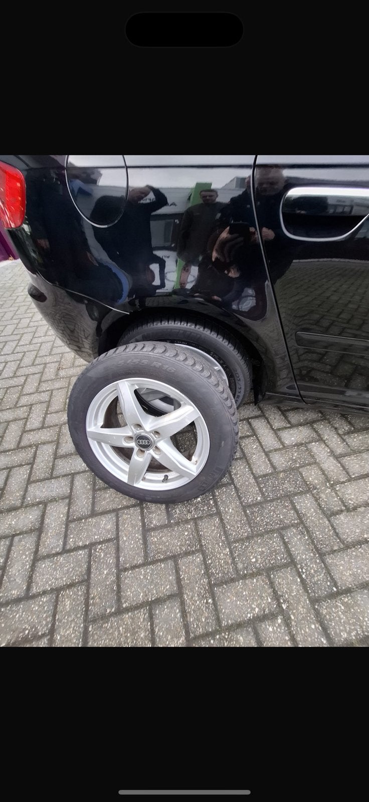 Audi a3 8p 4stk winterbanden, Auto-onderdelen, Banden en Velgen, Ophalen, 16 inch, Banden en Velgen, 205 mm