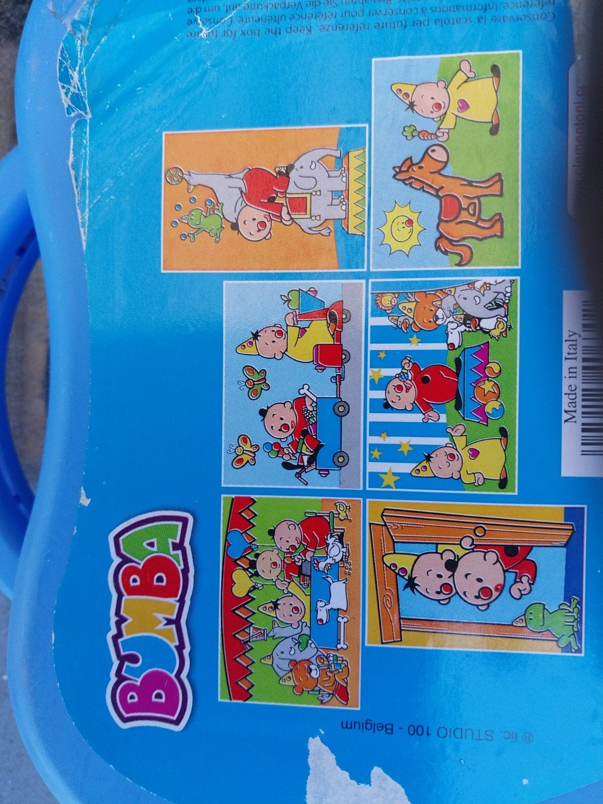 Bumba kubuspuzzel in koffer - Studio 100, Ophalen of Verzenden, Minder dan 10 stukjes, Gebruikt, 2 tot 4 jaar