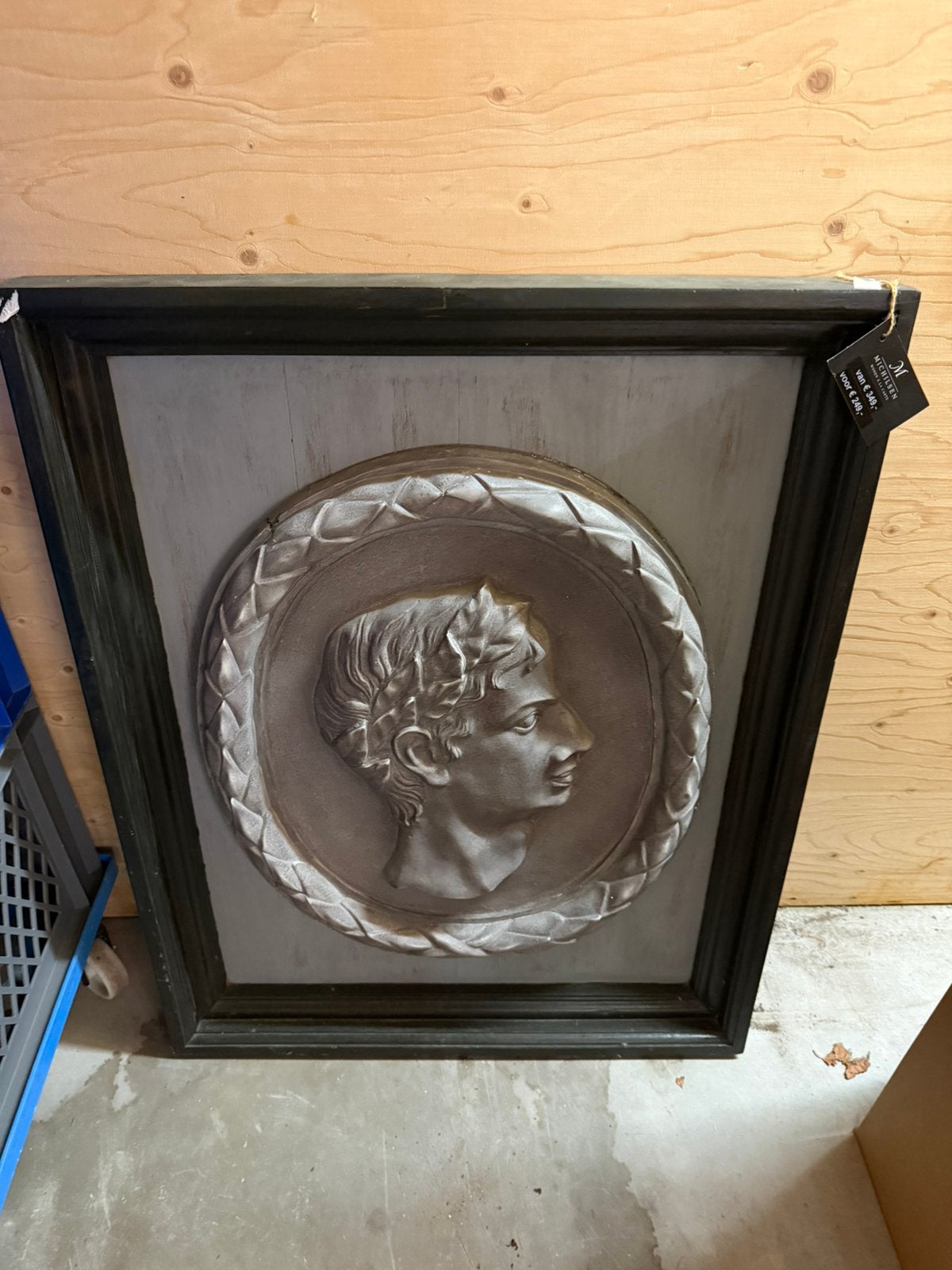 Wand decoratie, Ophalen, Zo goed als nieuw, Vrijstaande haard