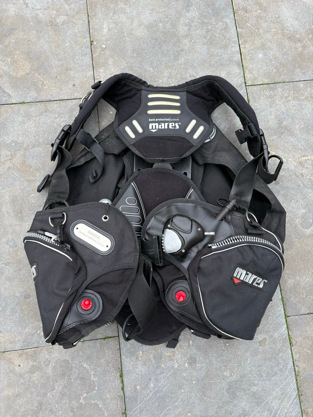 Mares Morphos Limited Edition Trimvest met loodpockets, Watersport en Boten, Duiken, Ophalen of Verzenden, Gebruikt, Trimvest of Wing