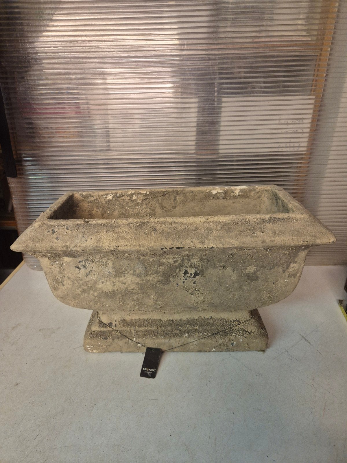 grote brynxz pot, Ophalen