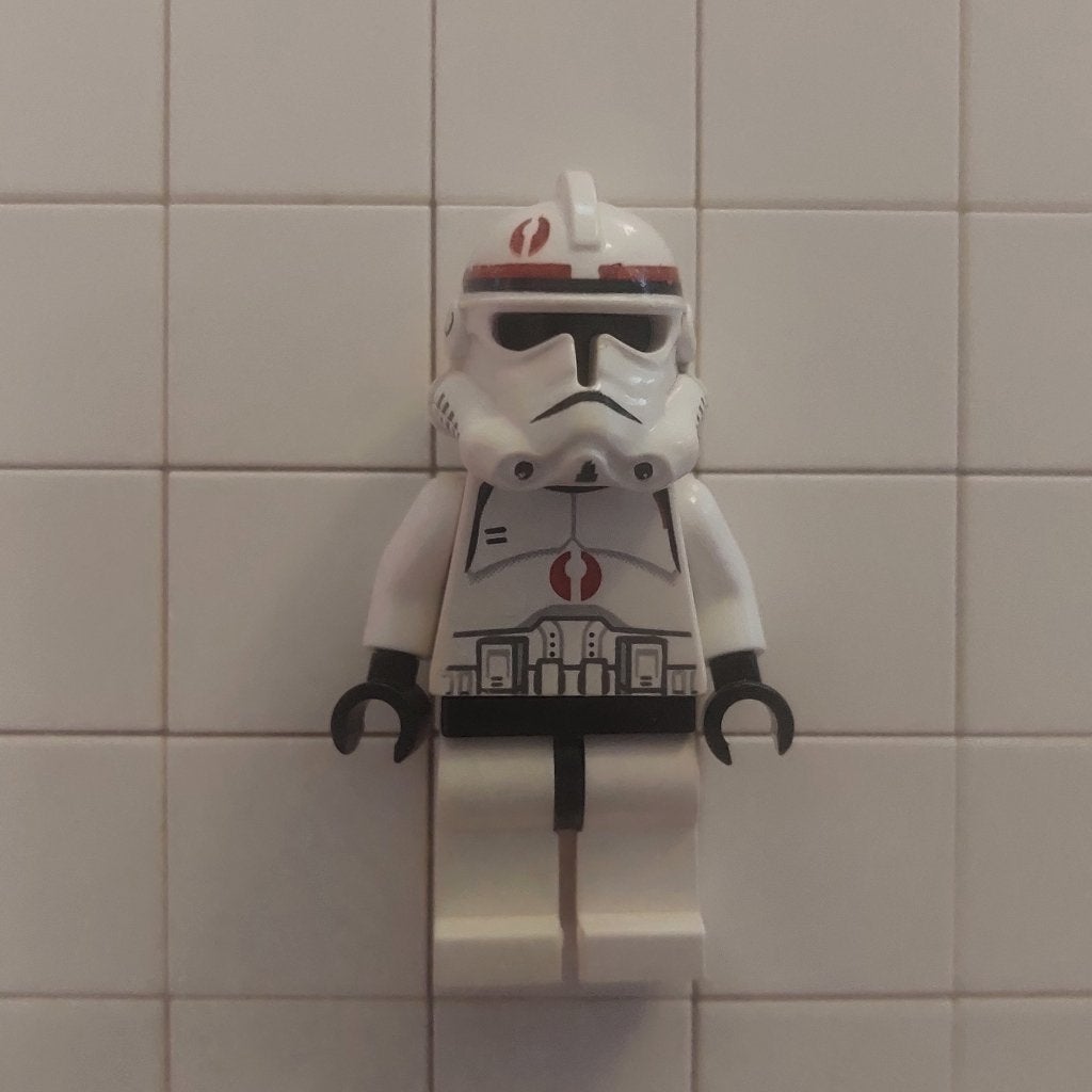 LEGO Star Wars Minifig - Clone Trooper - sw0130, Ophalen of Verzenden, Zo goed als nieuw