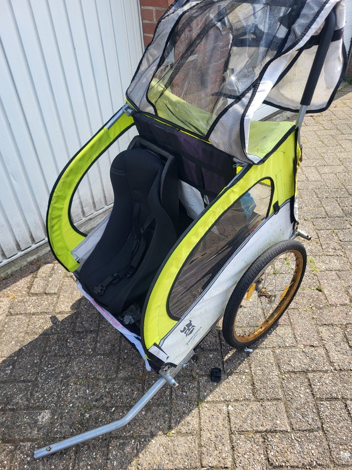 Gebruikte Kinderfietskar.is wel opknapper, Fietsen en Brommers, Ophalen of Verzenden, Gebruikt, 80 kg of meer