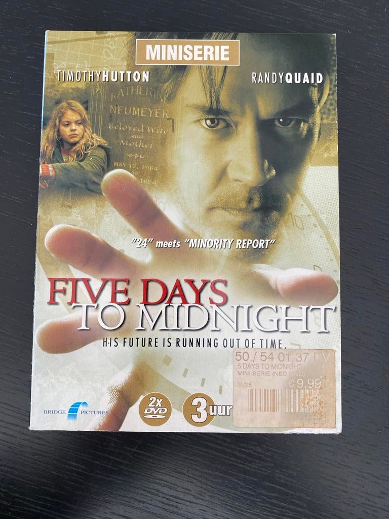 Five Days to Midnight - Miniserie (2 DVD), Vanaf 12 jaar, Ophalen of Verzenden, Gebruikt, Detective en Krimi